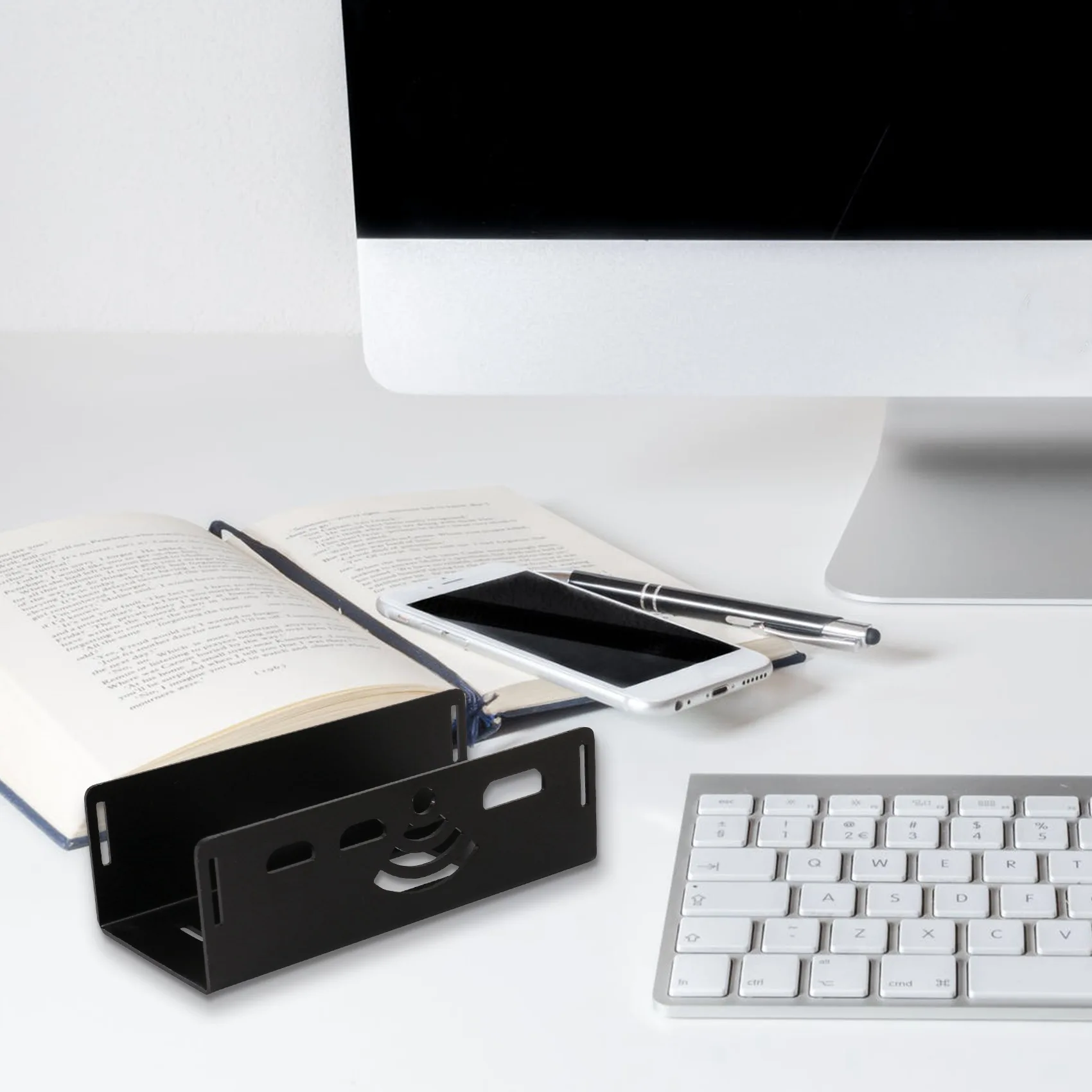 Aluminium Alloy Case for MMDVM Hotspot Expansion Rainsun Board Radio Station Wifi Voice Modem Raspberry Pi W Black