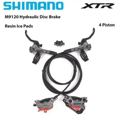 SHIMANO DEORE XT 油圧ディスクブレーキセット Shimano-deore XT油圧ディスクブレーキセット,SLX, M7100, M7120