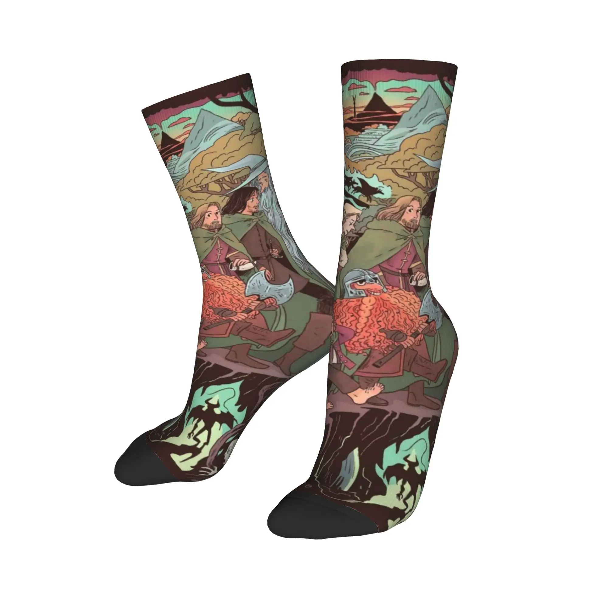 Lords Rings Gollum Socks Merch For Men Women  Soft Socks Cozy Wonderful Gifts
