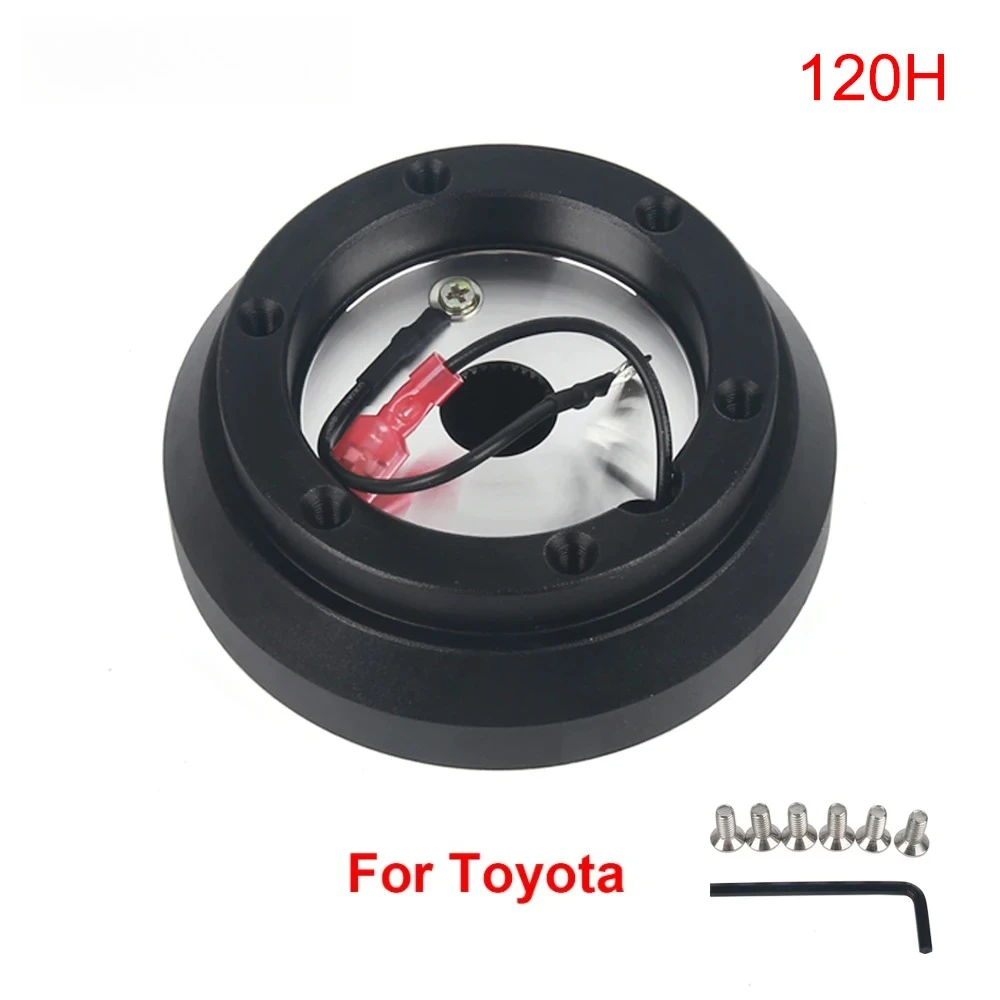 Thin Version 6 Hole Steering Wheel Hub Adapter Boss Kit for Toyota Camry Corolla 120H