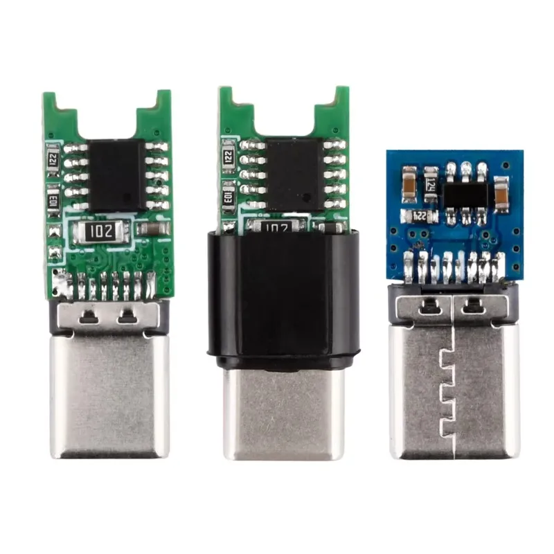 Fast Charge PD/QC Decoy Board 9V 12V 15V 20V PD Decoy Module PD 2 3.0 Trigger Cable USB Type-C Male Plug QC4 Charge Connector