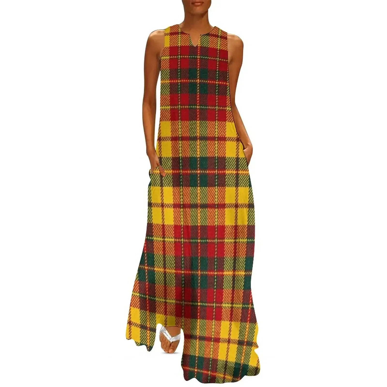 

Royal Strathearn Tartan Long Dress dress Dress woman party women elegant luxury for girls