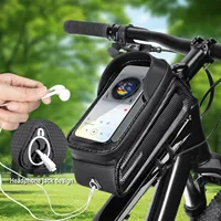 Bicycle Bag 2L Waterproof Touch Screen Cycling Bag Top Front Tube Frame MTB Road Bike Bag Case Bike Accessories