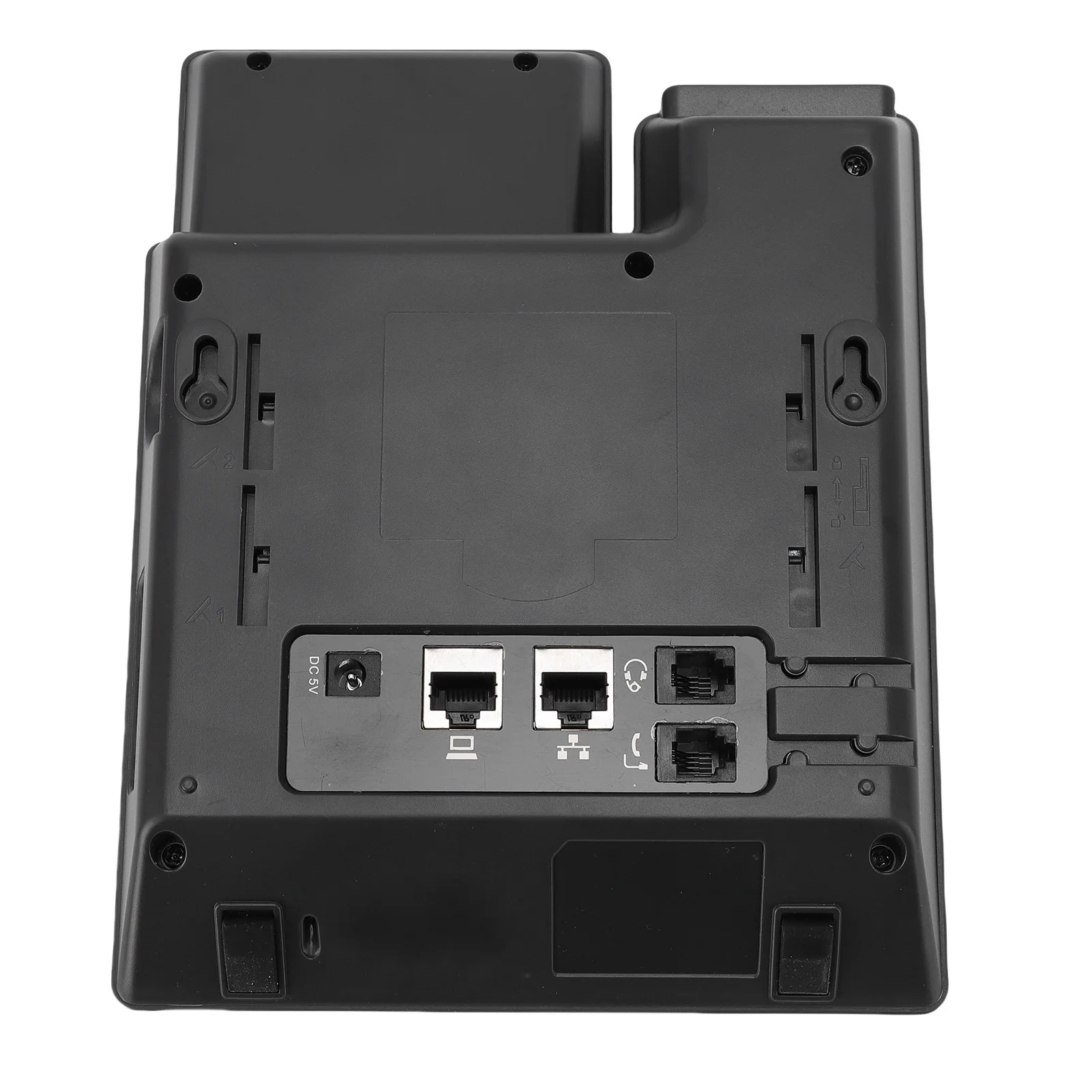 Telefone IP inteligente Desktop Business Media Phone com fone de ouvido aberto SIP VoIP Conta 2,4 polegadas Display colorido Portas Ethernet Gigabit duplas