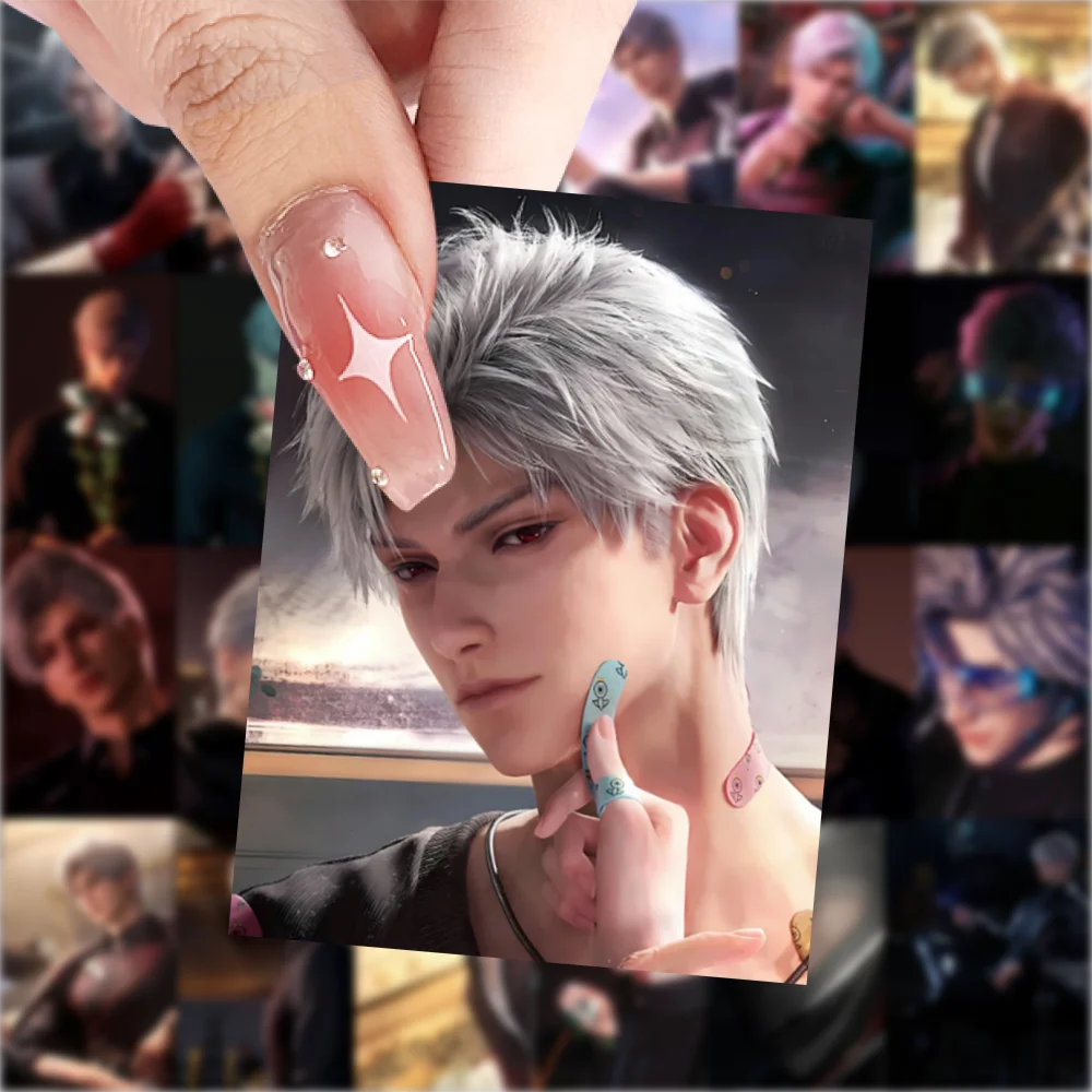 60Pcs/Set Love and Deepspace Sylus Qin Che Stickers Toy Waterproof Computer Mobile phone Luggage Sticker gift