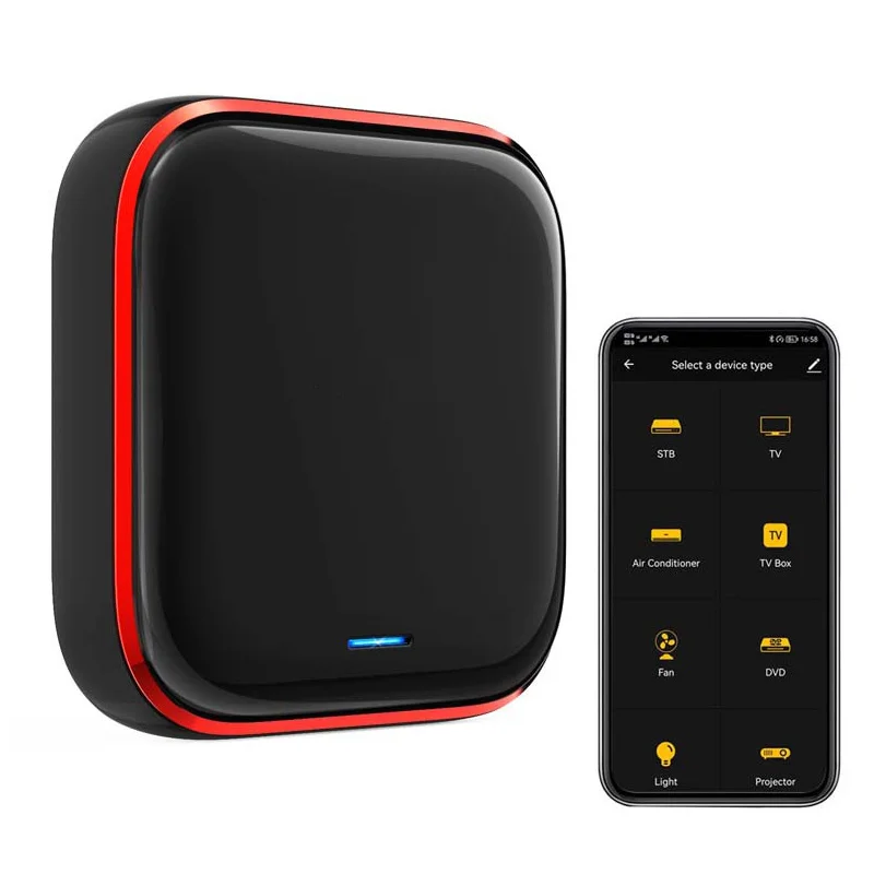 ホーム Tuya 音声コントロール 360 °   信号カバレッジデバイス Wifi ユニバーサル赤外線リモコン スマート学習機能