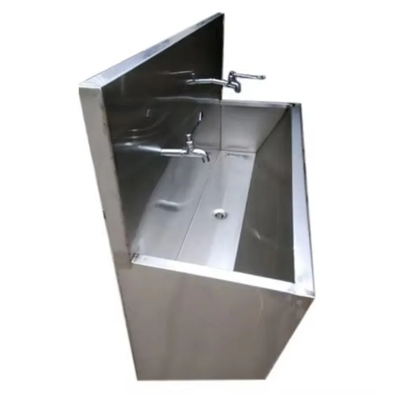 Wall Wash Handicapped Hospital SS 304 Silver Sink Wall Wash Hospital Sink Stainless