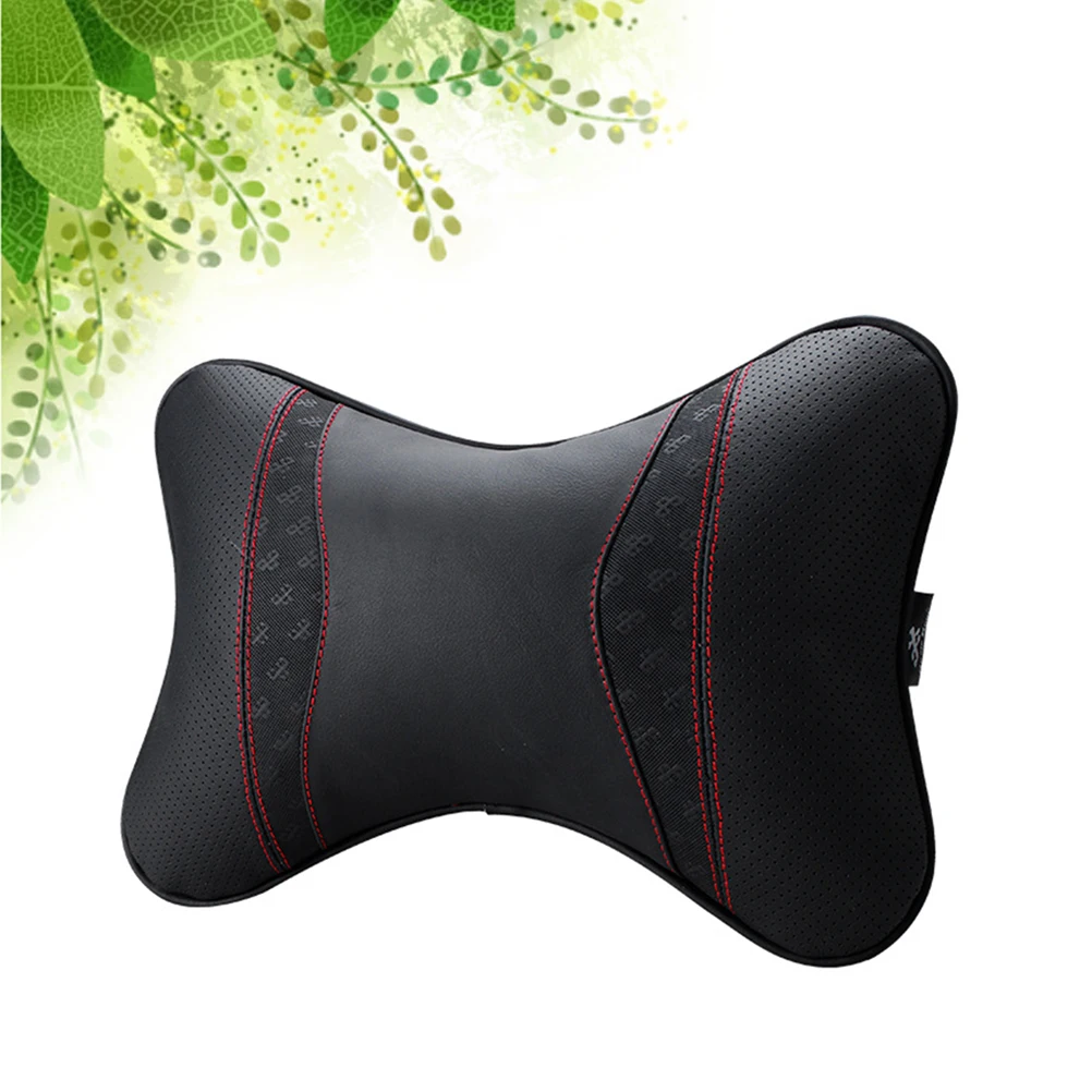 

Car Headrest Pillow for Driver Seat Cervical Support Auto Neck Travel Black Adjustable Ergonomic Design Breathable Material Non