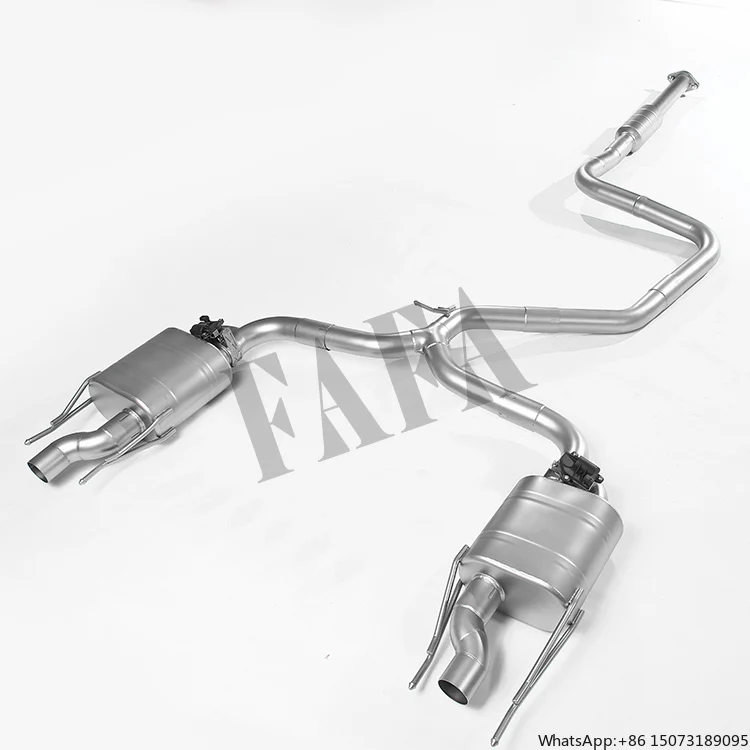 

For Buick Regal 2.0 1.5T Car Exhaust System Middle and Rear Section High-performance Exhaust Pipe Electric Valve Muffler Exhaust