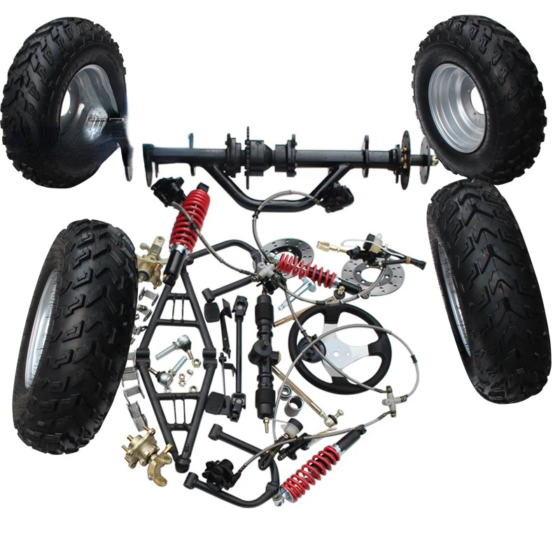 

For DIY Homemade Modified Electric Motorcycle ATV Go Kart Front and Rear Suspension Steering Accessories Differential Rear