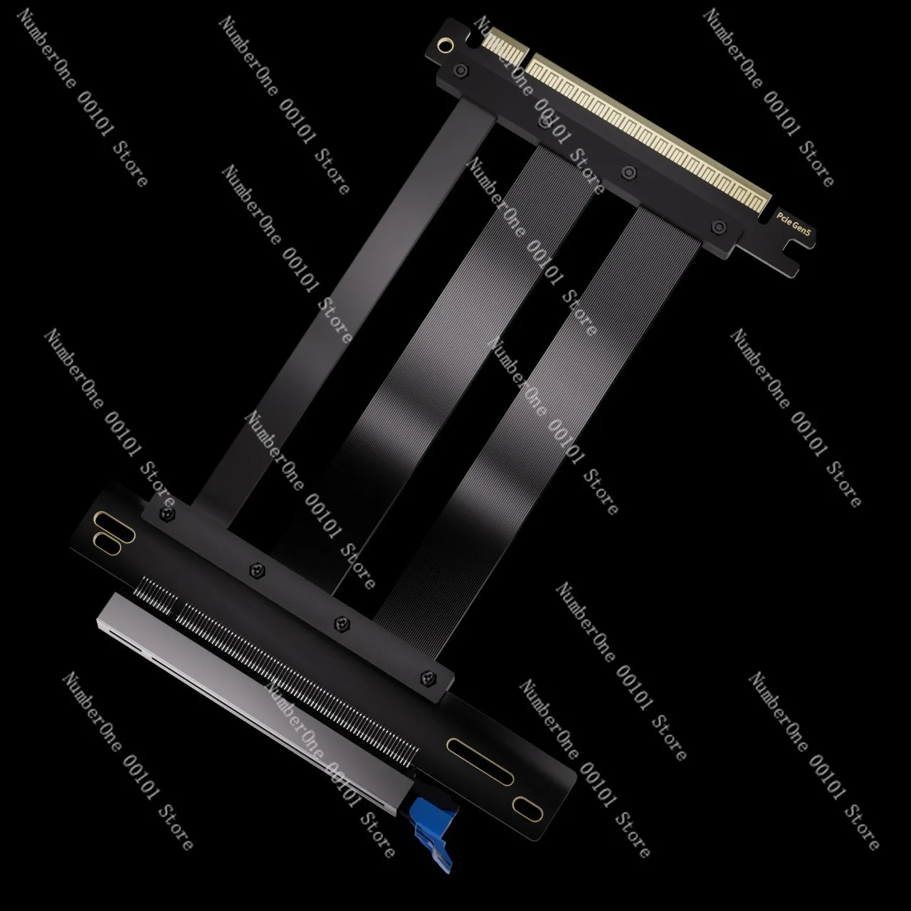 PCIE 5.0 graphics card extension cable full speed network cable lossless vertical ATX/ITX chassis