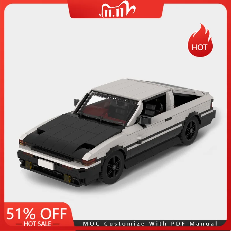 

1195 PCS Moc Modify Technology Racing Supercar Model Building Blocks Speed Vehicle Bricks Display Toys Adult Kids Birthday Gifts