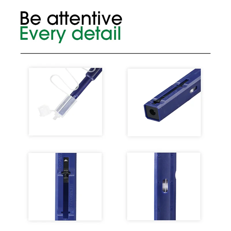For LC/MU 1.25Mm Fiber Optic Cleaning Pen One-Click Cleaning Fiber Cleaner Tools Optical Fiber Connector Cleaner
