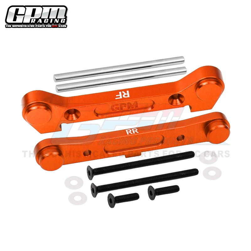 GPM Alu 7075 Support de suspension inférieur arrière pour LOSI 1/10 Lasernut TenMIDDB Pro