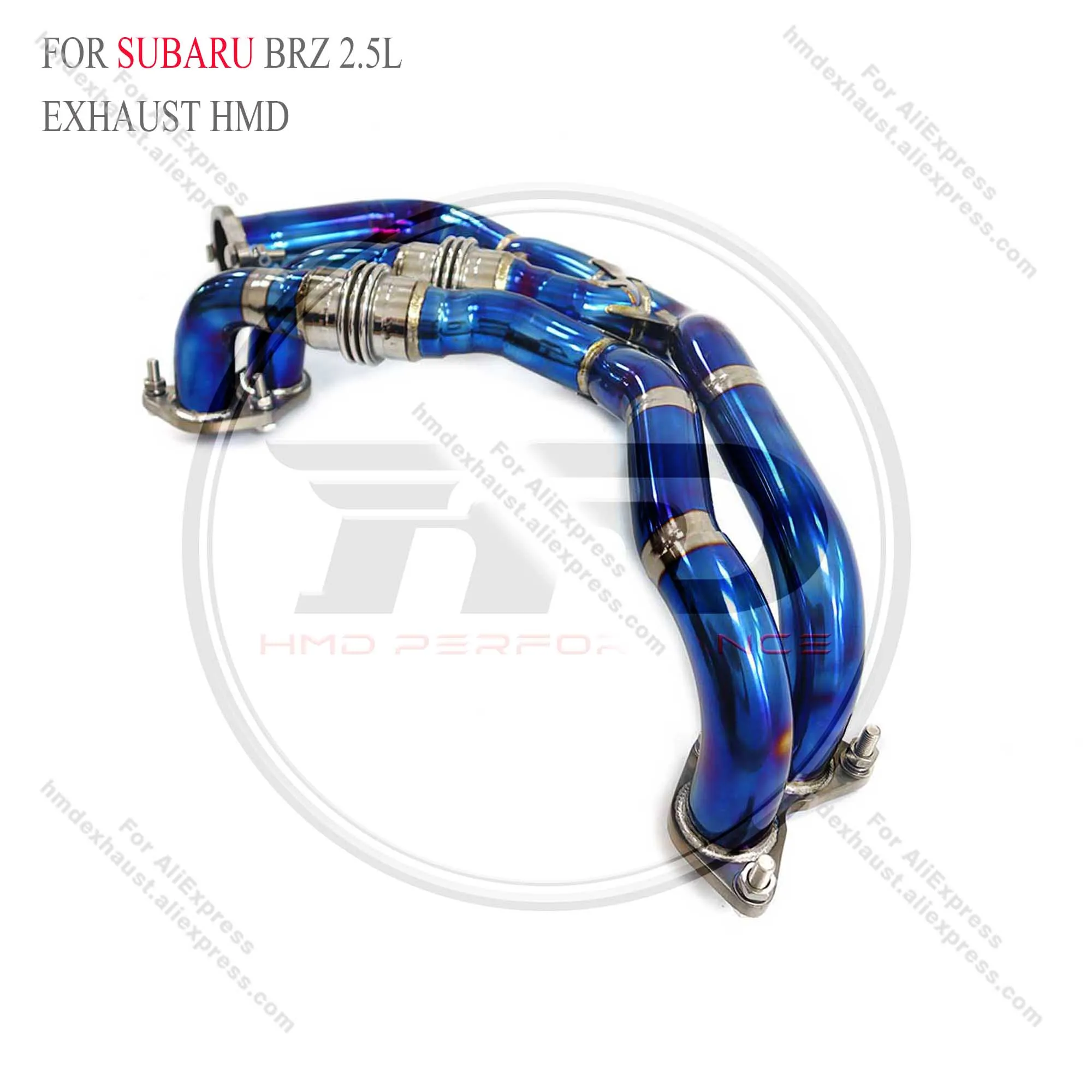 HMD Titanium Exhaust System High Flow Performance Headers for Subaru BRZ Catless Manifold,header