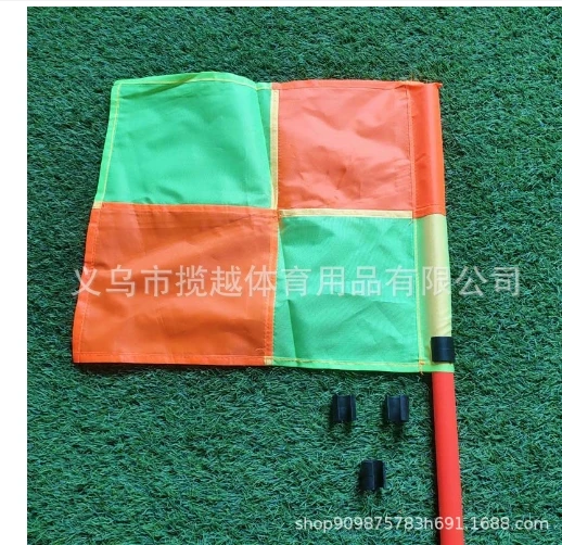 

10 Pcs Corner Flag Buckle Plastic Garden Clips Training Aids Football Referee Yard Marker