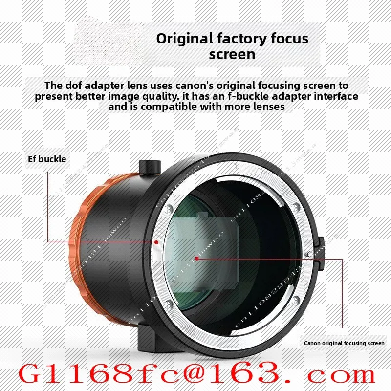 DOF Professional Mobile Phone DSLR Adapter Lens Mount Dedicated for Photography Depth Adapter Parts