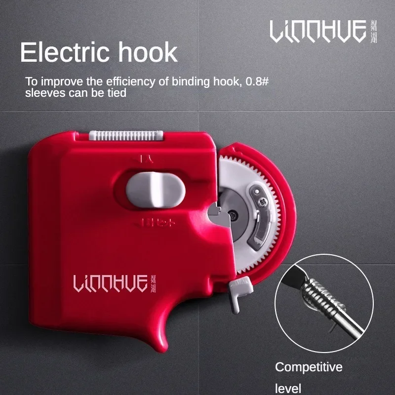 Multi-functional Fishing Automatic Hook Tier Fishing Line Tying Device Portable Electric Fishing Hooks Tie Machine