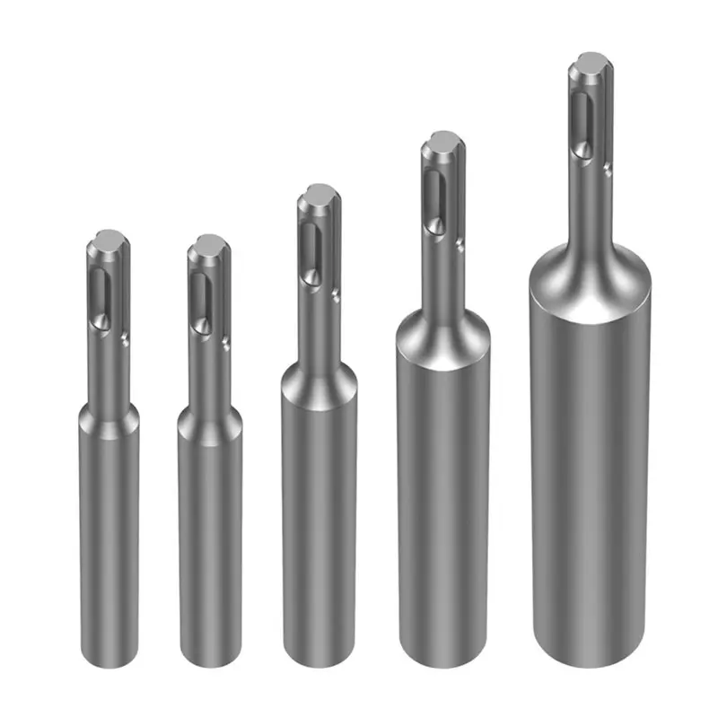 ABMH-Rotary Hammer Drill Power Accessory Set- 5 Pcs For SDS Plus Ground Rod Driver…