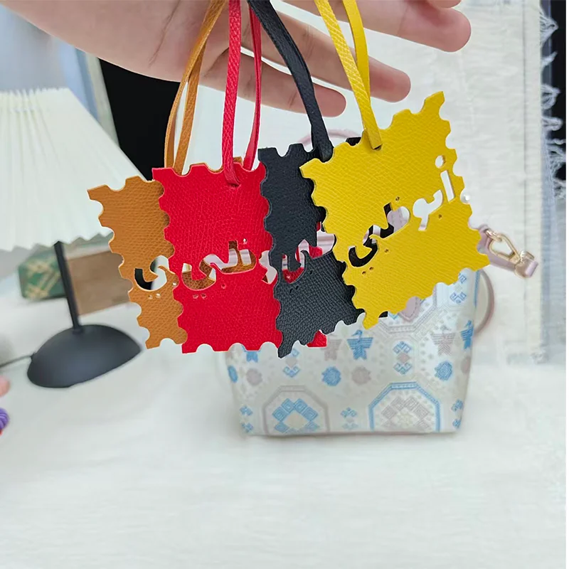 Square bag pendant creative simplicity decorative keychain exquisite Arab gift pendant