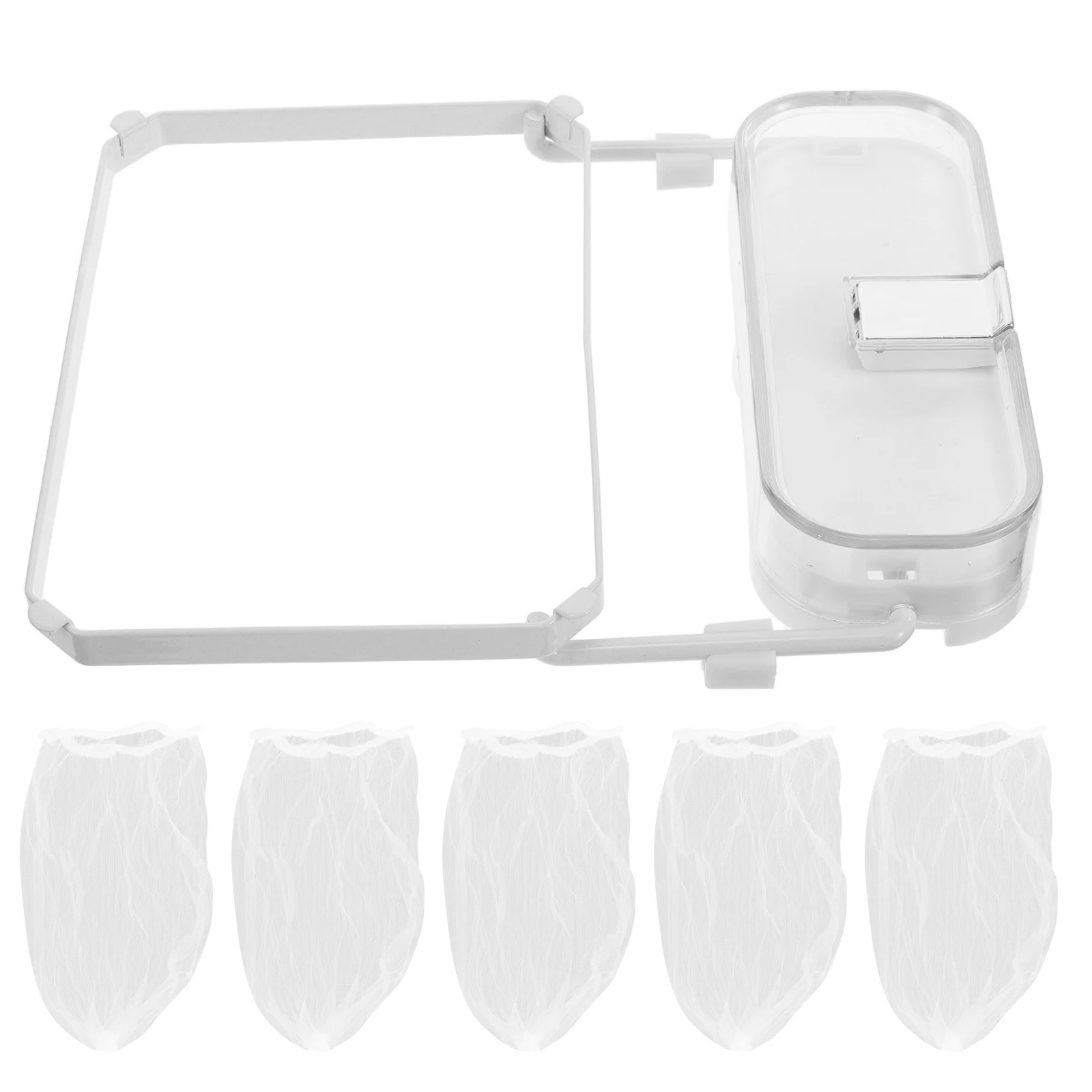 1 مجموعة بالوعة المطبخ تصفية الرف شفط كوب سهلة التركيب بقايا الطعام جامع توفير المساحة استنزاف صافي تخزين المطبخ القابل للتصرف #4