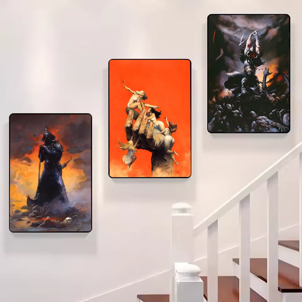 كول فرانك فرازيتا ملصق فني HD الفن لزجة جدار مقاوم للماء غرفة المعيشة المنزلي غرفة نوم بار الديكور الجمالي