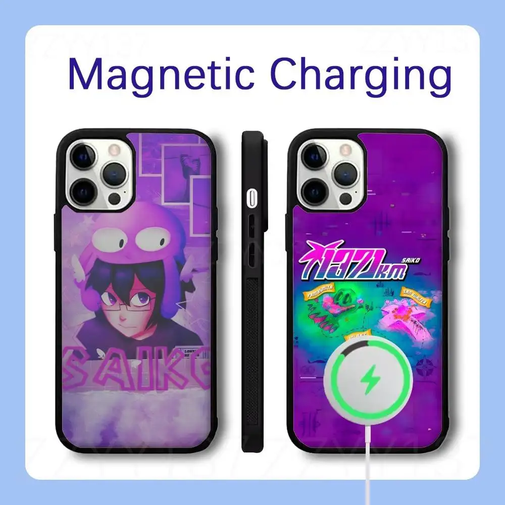 

S-Saiko Sakura Singer Phone Case For iPhone 17,16,15,14,13,12,11,Pro,Max,Plus,Air,Mini,SE Magsafe Magnetic Wireless Charging