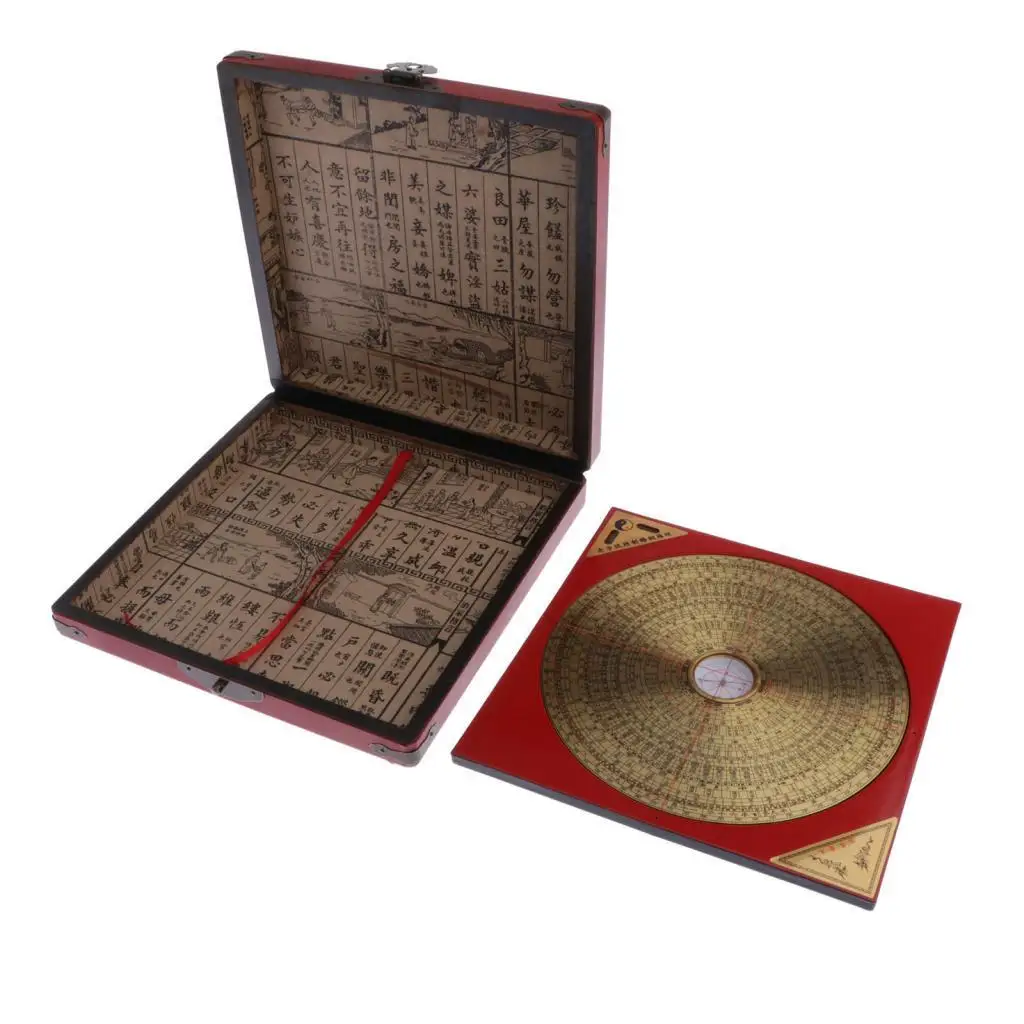 

Professional Geomantic Chinese Compass Fengshui Tool Collectables