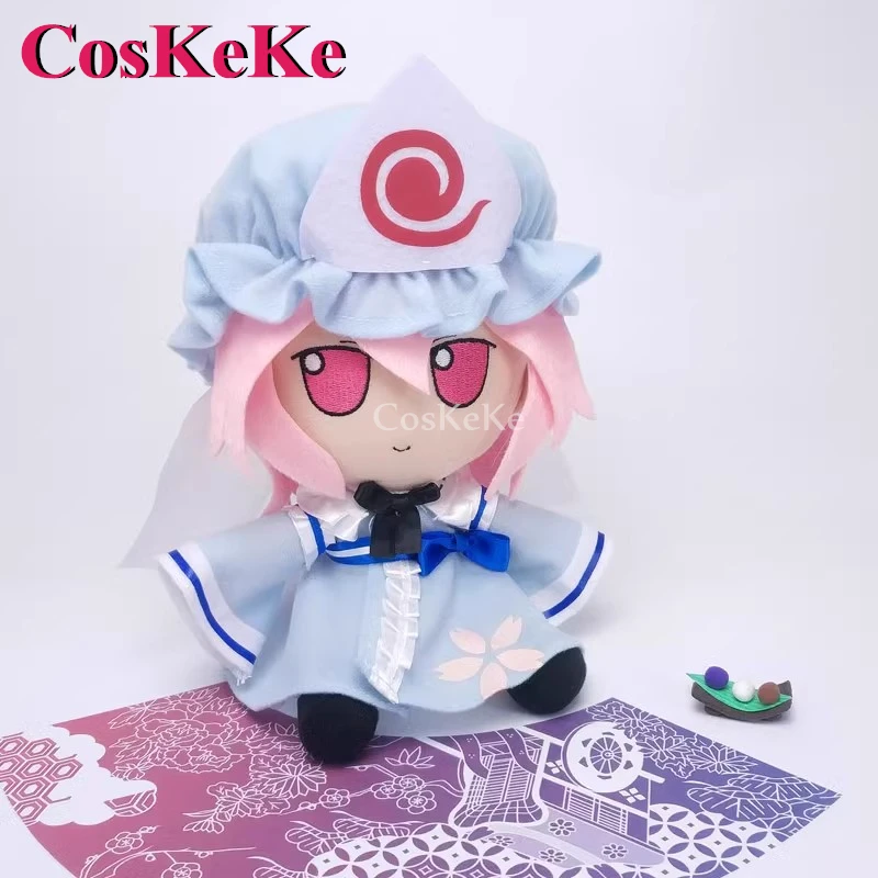 

【IN STOCK】CosKeKe Game TouHou Project Saigyouji Yuyuko Fumo Cosplay Cute Anime Peripheral Muppet Doll Plush Stuffed Throw Pillow