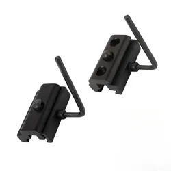 6 Inch Rifle Bipod Mount Adapter Weaver Picatinny Swivel Stud 20mm Connecting Fixtures