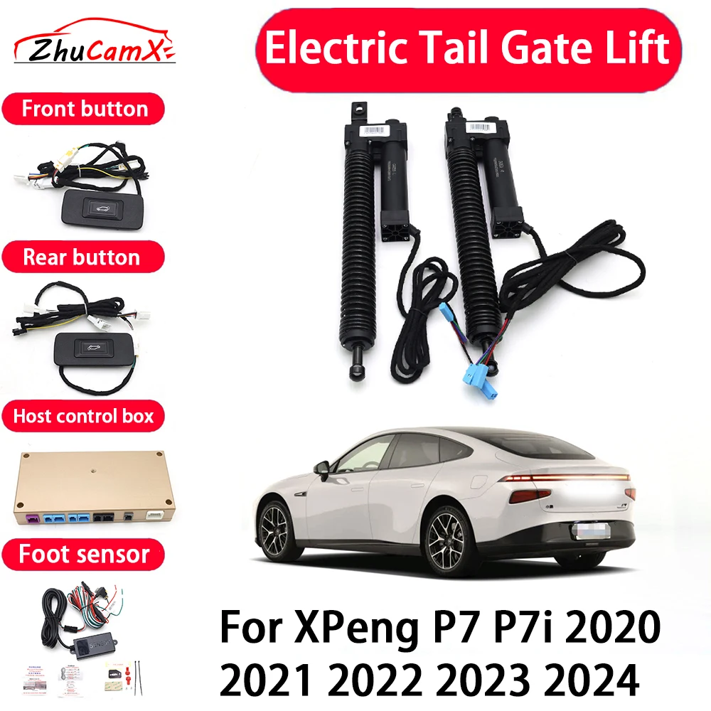 

ZhuCamX Car Automatic Electric Tail Gate Lift Tailgate Assist System for XPeng P7 P7i 2020 2021 2022 2023 2024