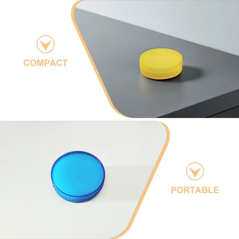 6 قطعة عد النقود مرطب الإصبع إسفنجة مستديرة لوازم أمين الصندوق الإسفنج يعزز كفاءة يقلل من تلف العملة طويلة #2