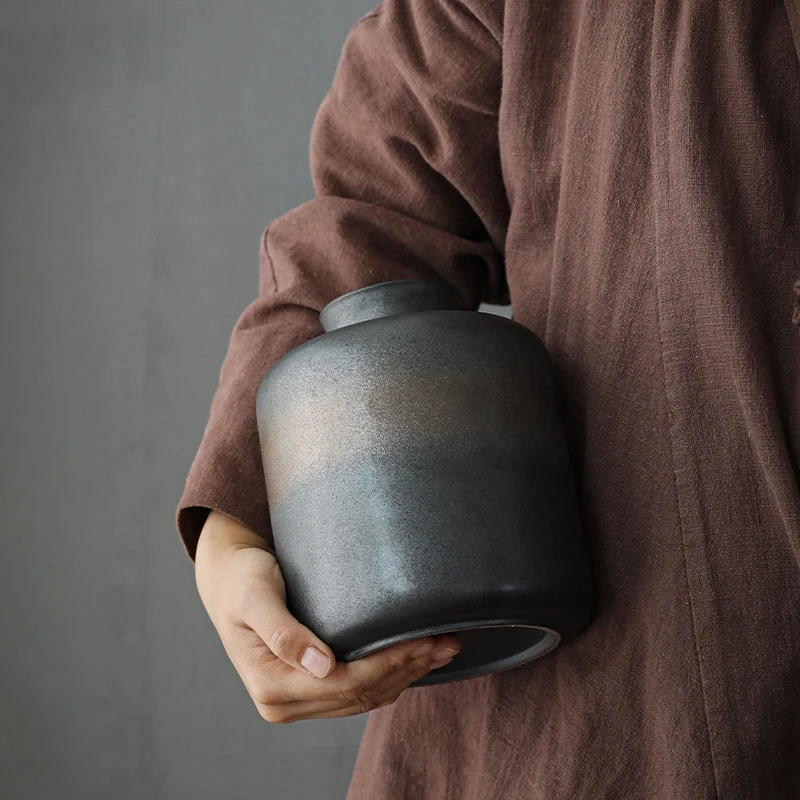 Urnas grandes para cenizas humanas, cerámica funeraria, urnas para mascotas, soporte para cenizas, cremación sellada, recuerdo para adultos, regalo de recuerdos conmemorativos amorosos