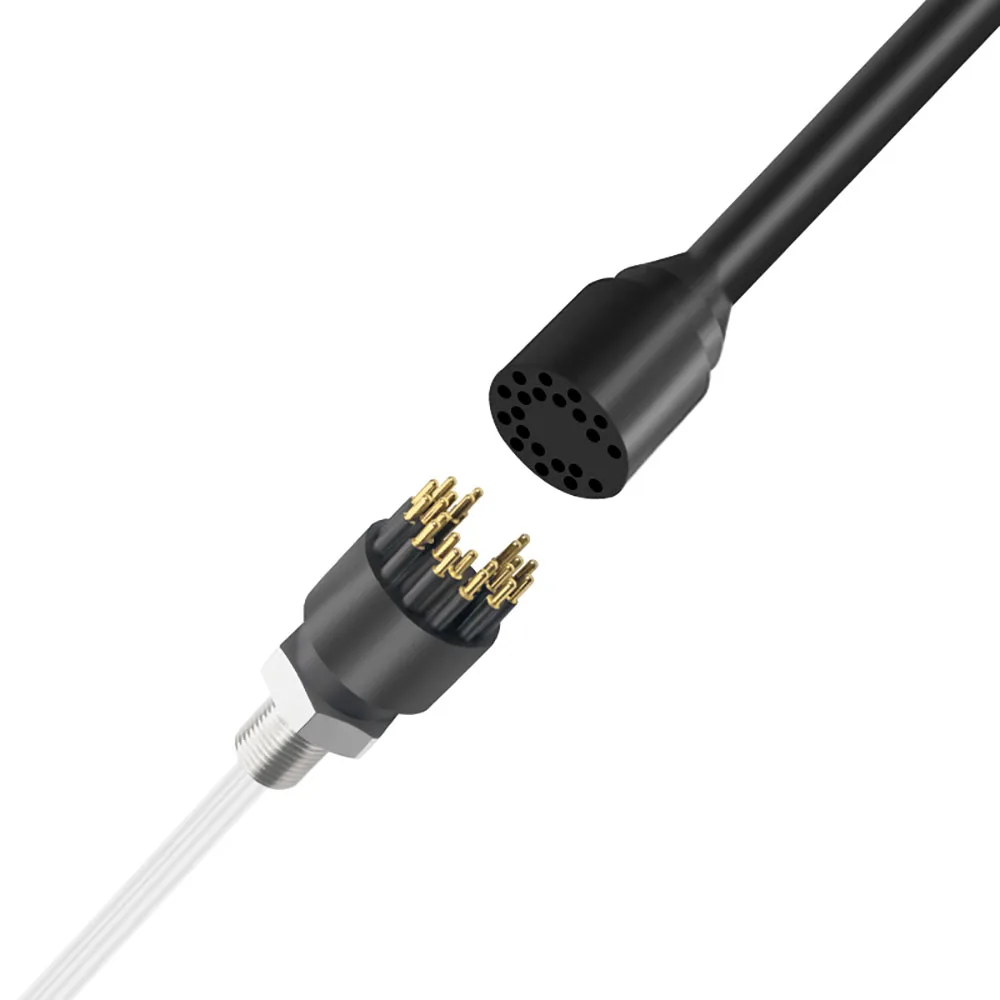 BH21M 21 Pin Connector Socket And Plug Underwater Marine Research For ROV Camera Sensors For Underwater Connection System