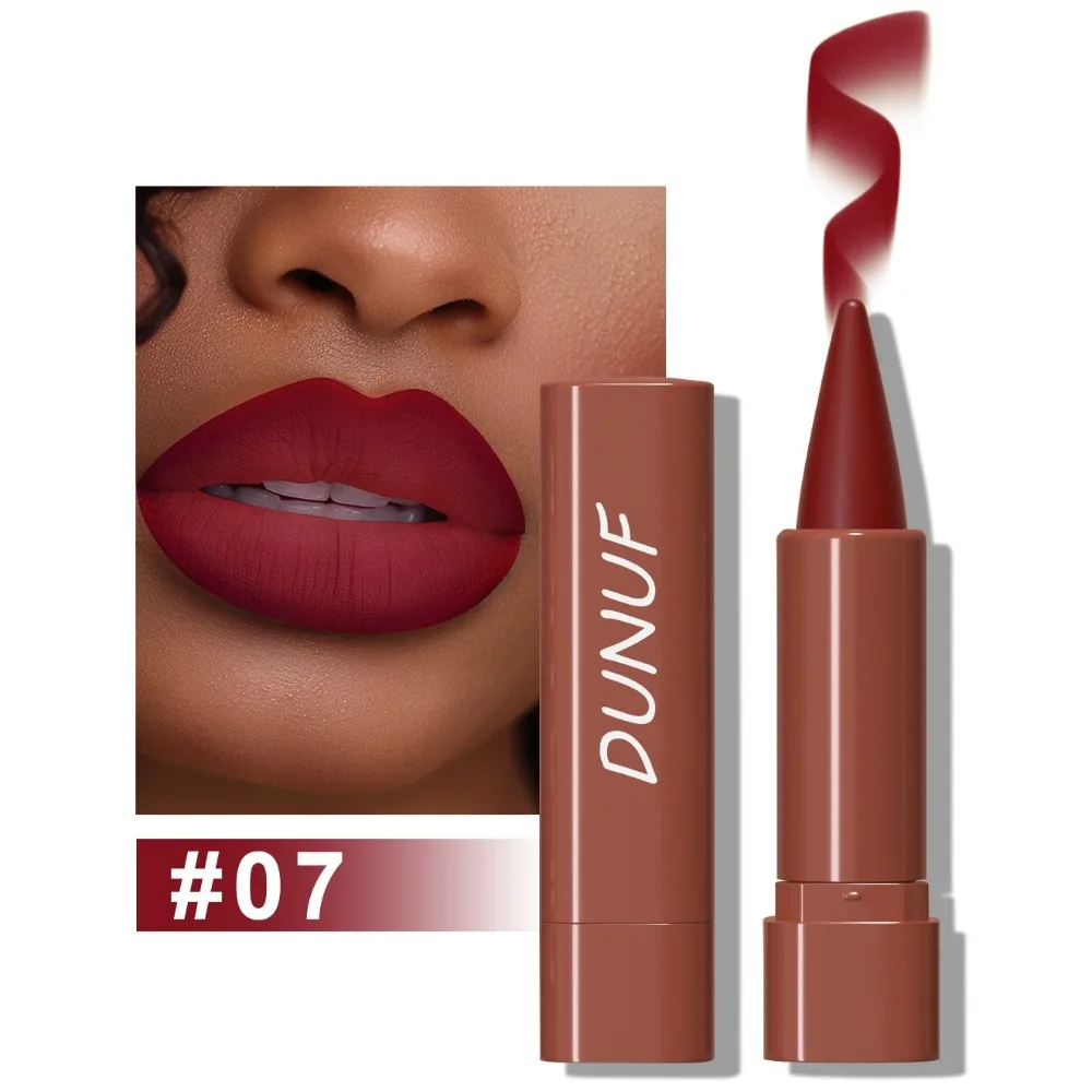 Vendita calda Matte Gradient Lip Liner Tapered Velvet Lipliner Crayon Impermeabile Rossetto a lunga durata Trucco labbra
