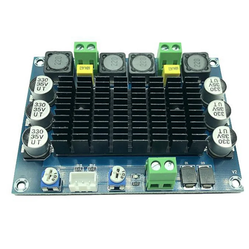 Chassis Built-In Digital Amplifier Board Dual-Channel TDA7498 High-Power High-Definition Rear Amplifier Board Durable