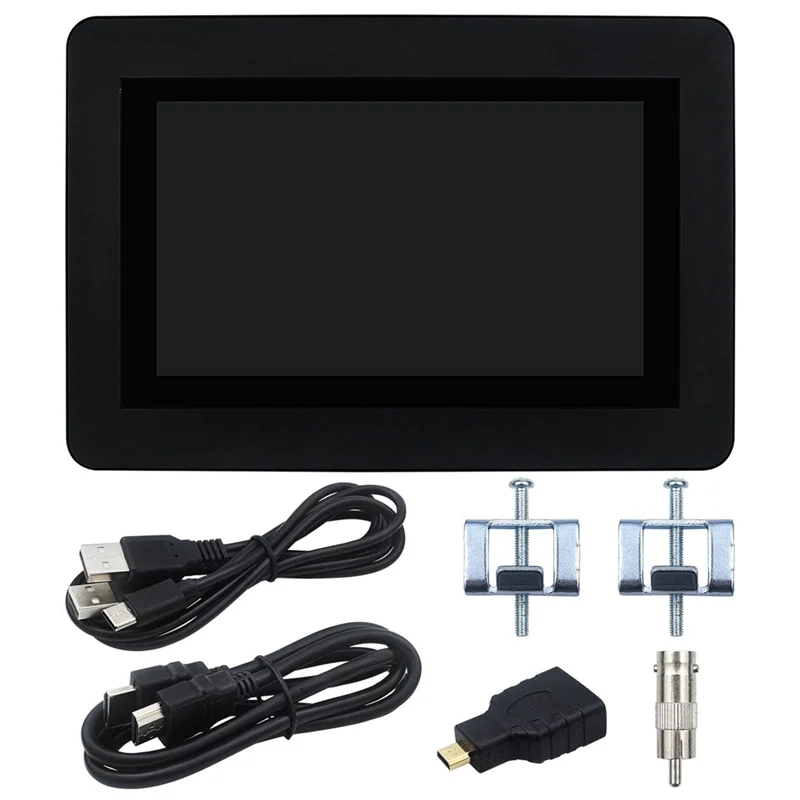 A73E-DSI Capacitive Touch Display, 7Inch IPS Panel 1024X  600 Pixels, Optical Bonding Toughened Glass, Point Touch