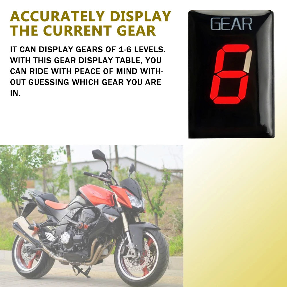 Motorcycle Gear Indicator for Kawasaki Z1000 Z750 2007-2009