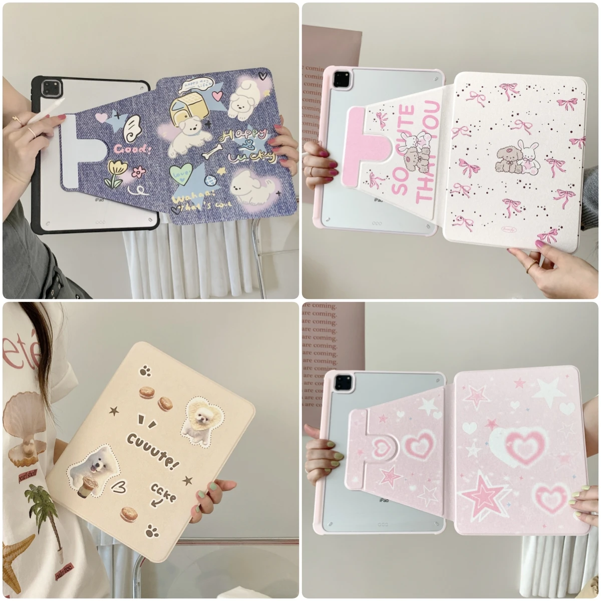 

2024 New For iPad Case Pro 11 12.9 13 inch Case 9.7 10.2 9th 8th 7th 6th 5th Generation 2022 10th Gen case Air 6 5 4 3 13 Cover