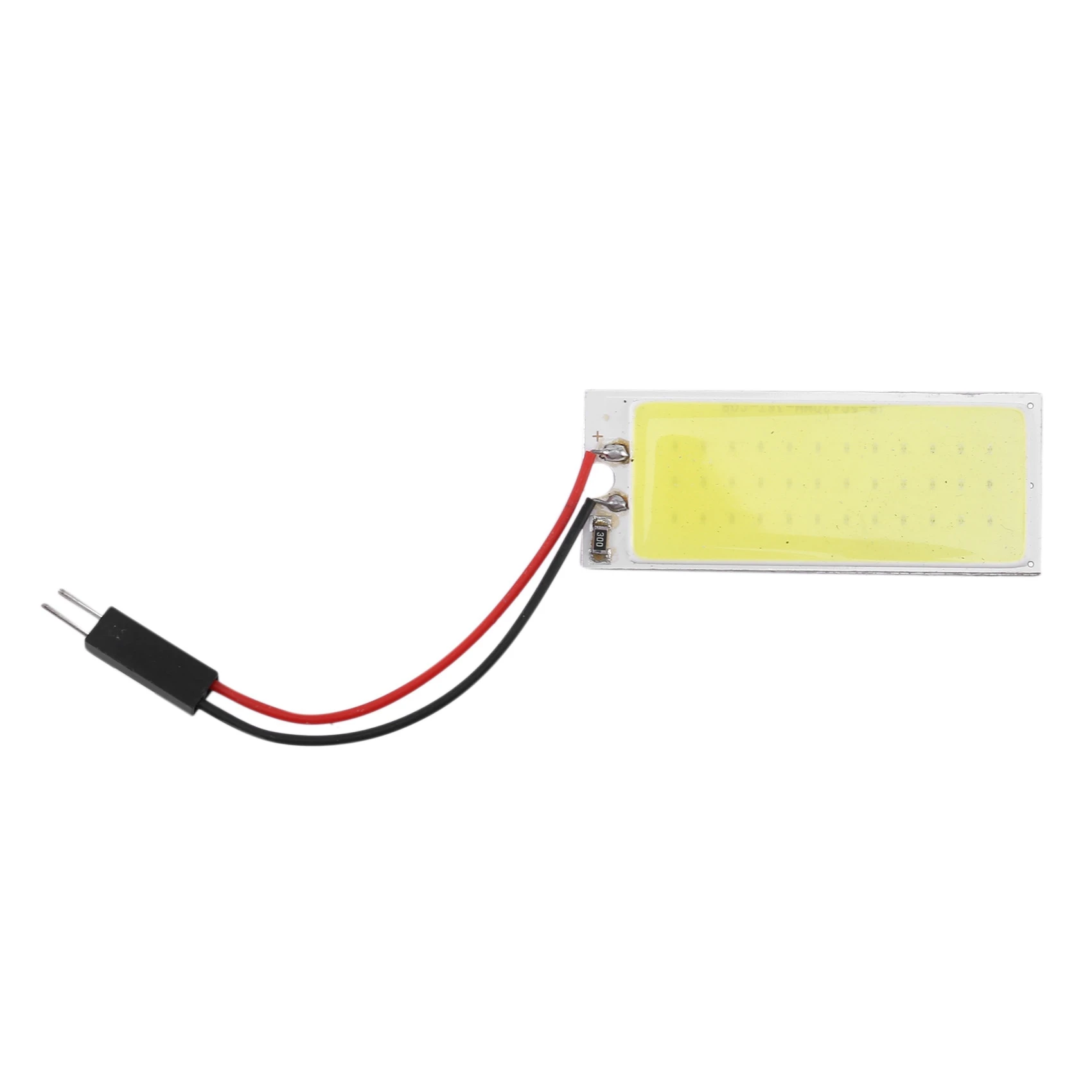 Bombilla de Panel adaptador COB para Interior de cúpula, luz blanca pura, 36 LED, T10, 501, W5W, BA9S, DC12V