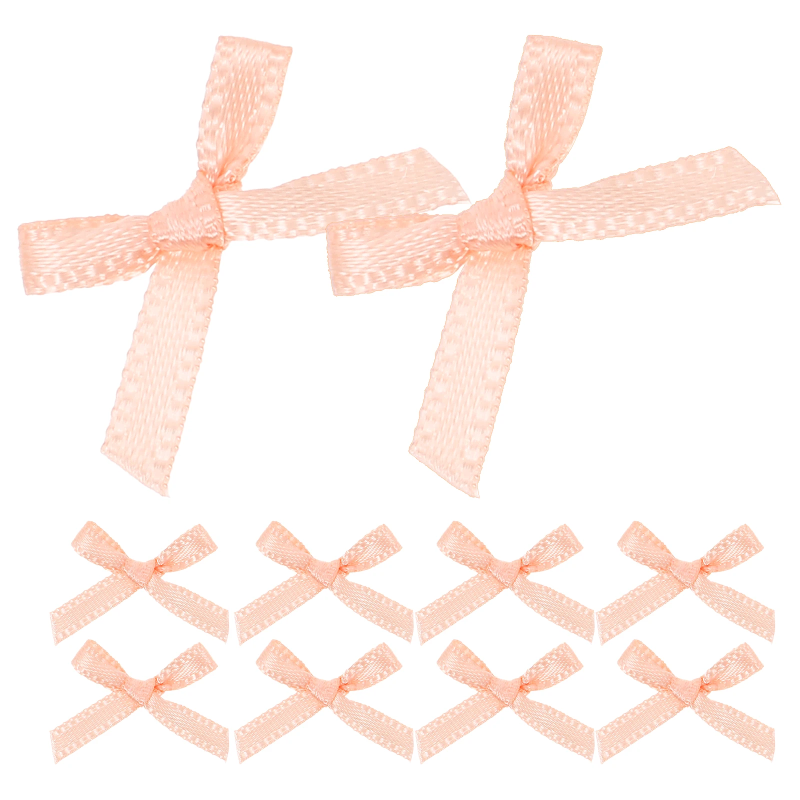 

40 Pcs Colorful Ribbon Bow Ebowknot Crafts Miniature Bows Ribbons for Making Fabric