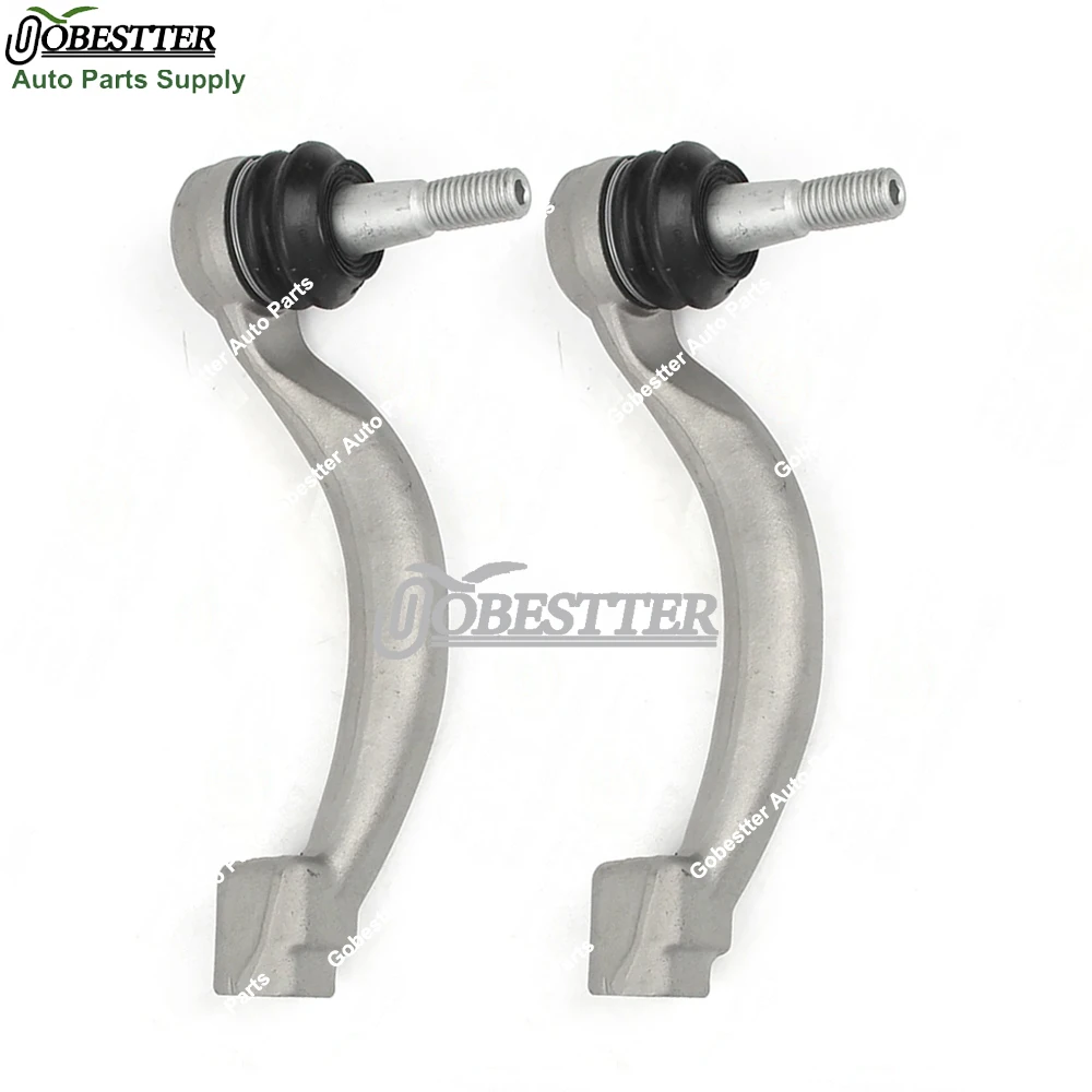 Pair of 2pcs Front Axle Outer Steering Tie Rod Ends Ball Joint For Jaguar X260 XE X760 XFL XEL T2H21417 T2H21416 T2H6306 T2H6305