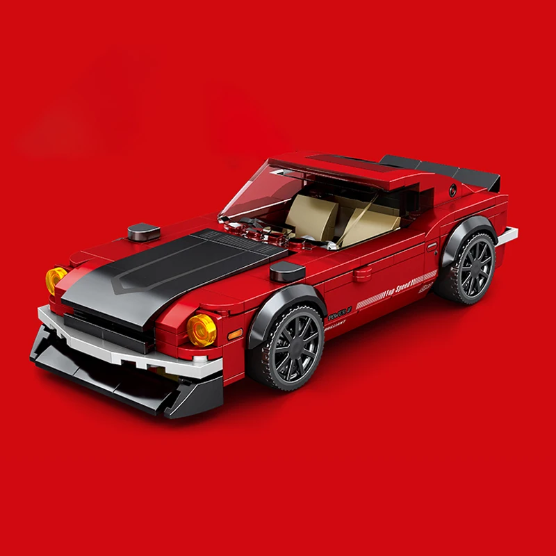 STEM-Bausteine, klassische Rennwagen-Sets, kreative Ziegelsteine, JDM-Sportwagen, Blöcke, Modell, Geschenke für Erwachsene, Jungen, Kinder, 310 Stück