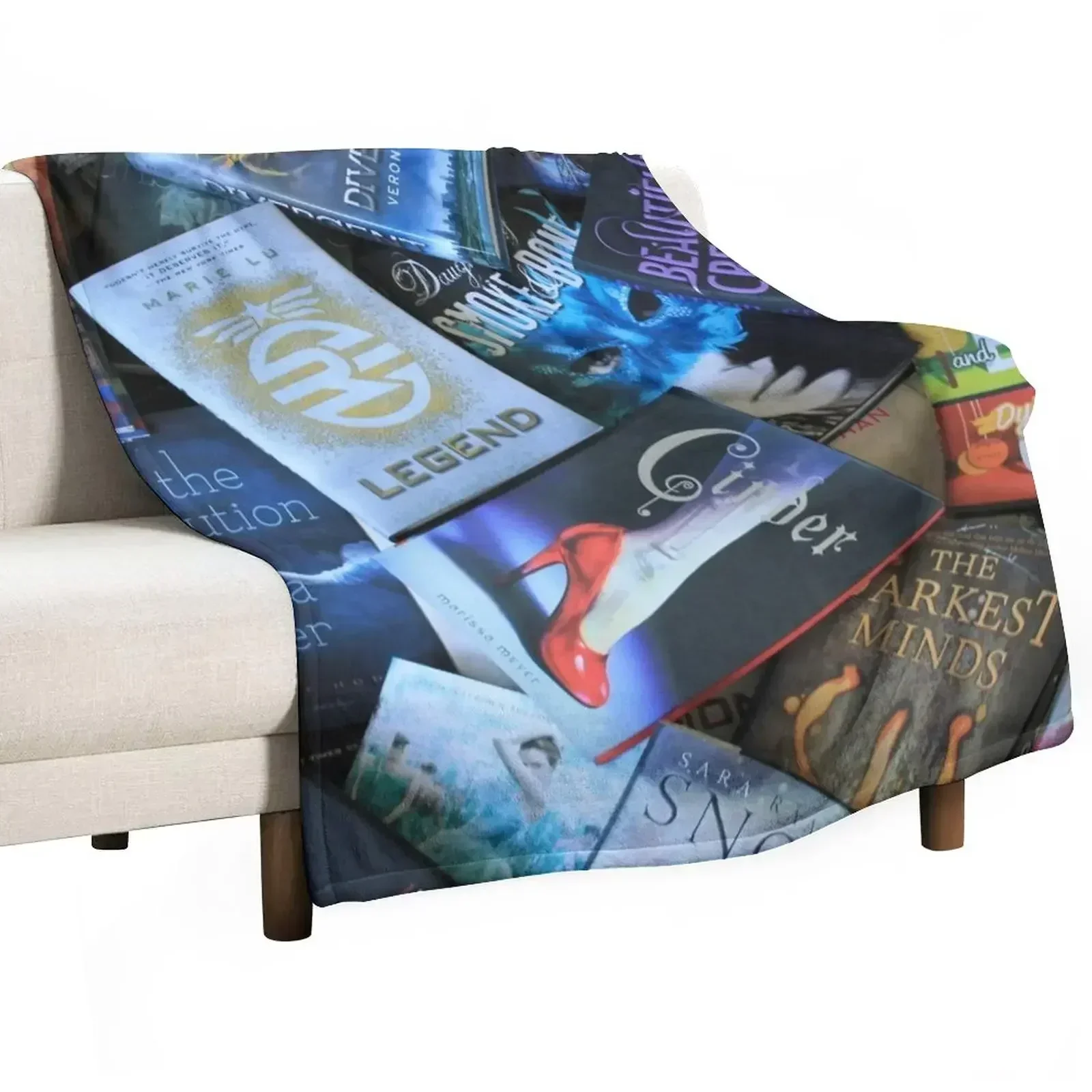 

Young Adult Books Throw Blanket christmas gifts Custom Blankets