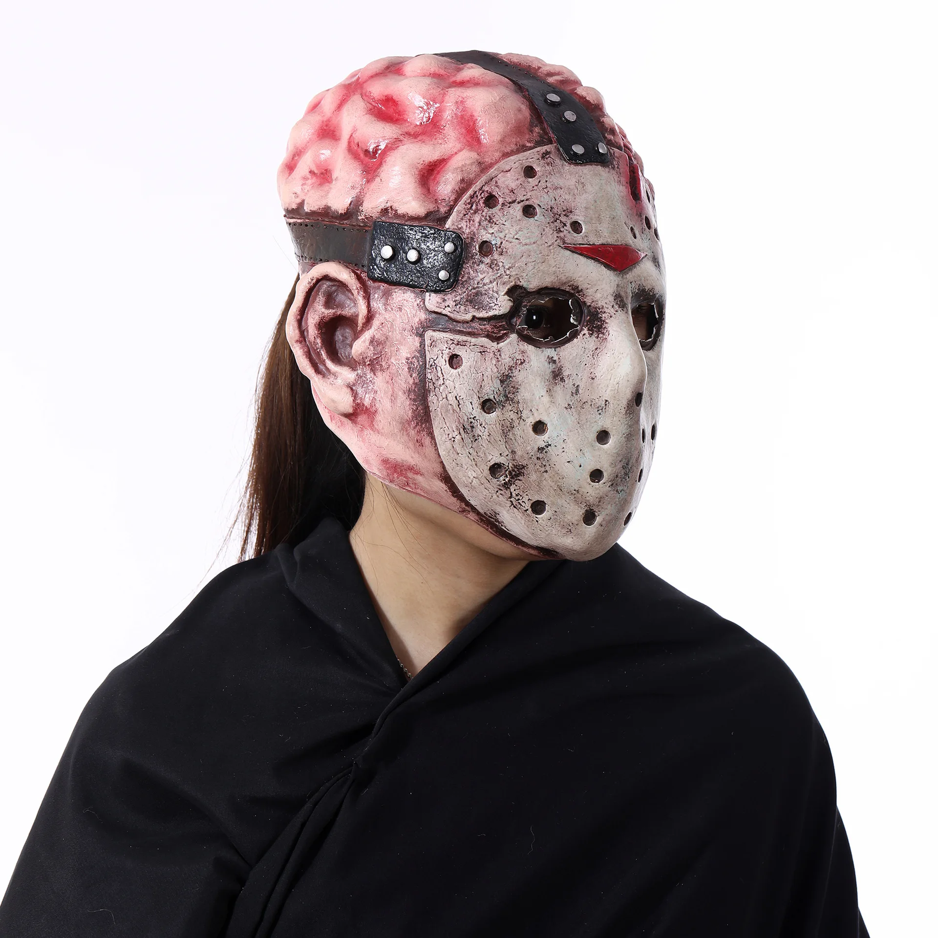 Jason Voorhees Friday The 13Th Horror Scary Mask Halloween Scary Masquerade Latex Mask Bloody Horror Cosplay Props