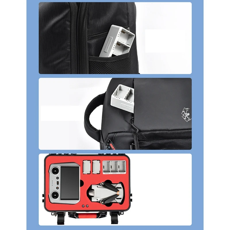 1 PCS Charging Hub For DJI Mini 3 Pro Battery Charging Butler For DJI Mini 3 PRO Battery Charger Drone Accessories 3-Way