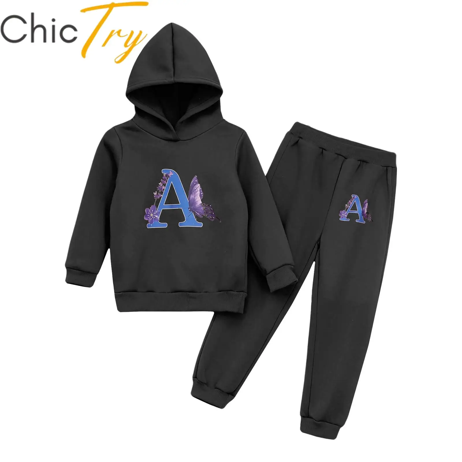 criancas-meninas-jogger-outfits-outono-inverno-quente-esportes-terno-manga-longa-carta-borboleta-impressao-moletom-com-capuz-e-moletom-conjunto