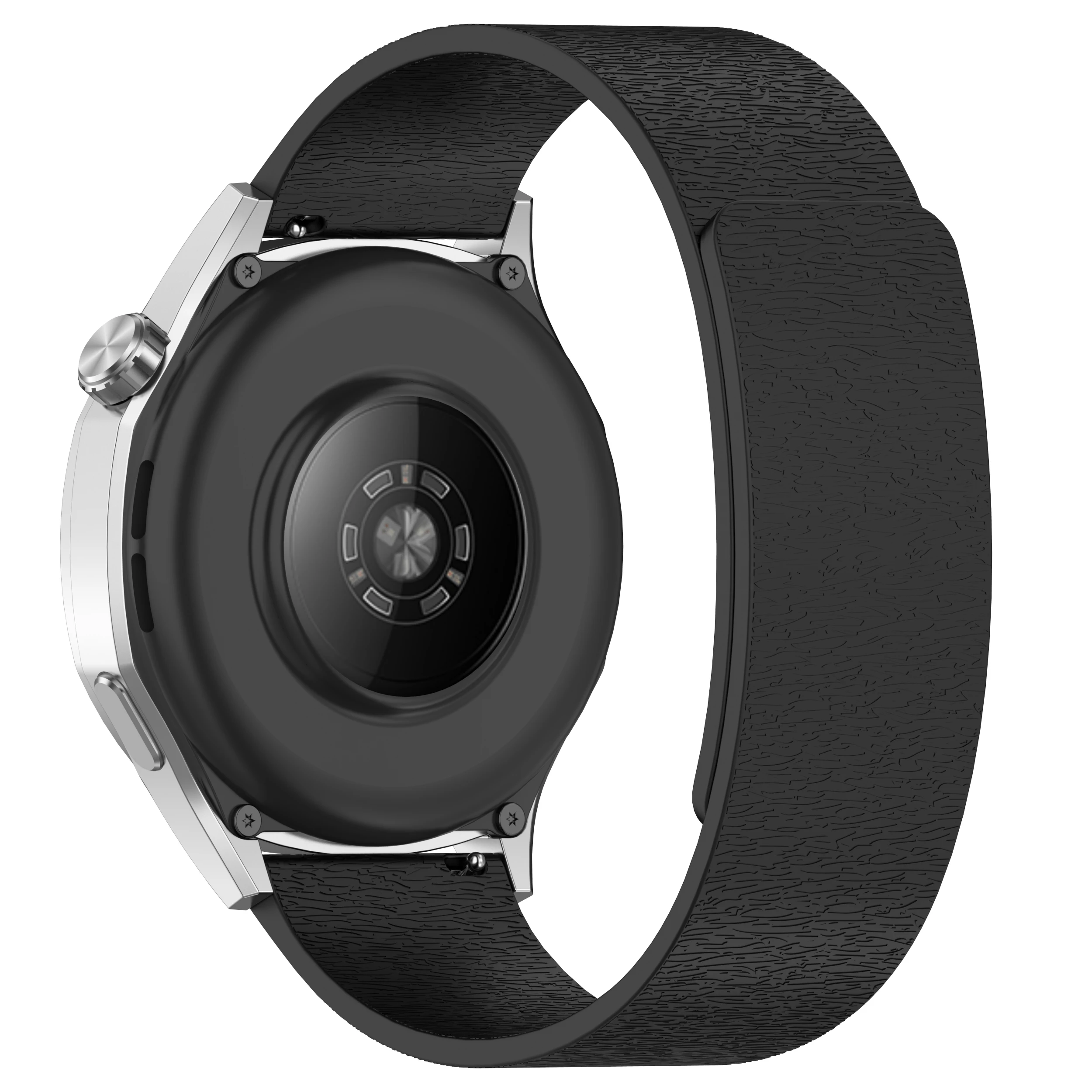 18mm 20mm22mm Magnetarmband für Samsung Galaxy Watch 4/5/6/7/Gear S3/Active2 Silikonband für Huawei GT4 GT3 Garmin Venu 3S 2S