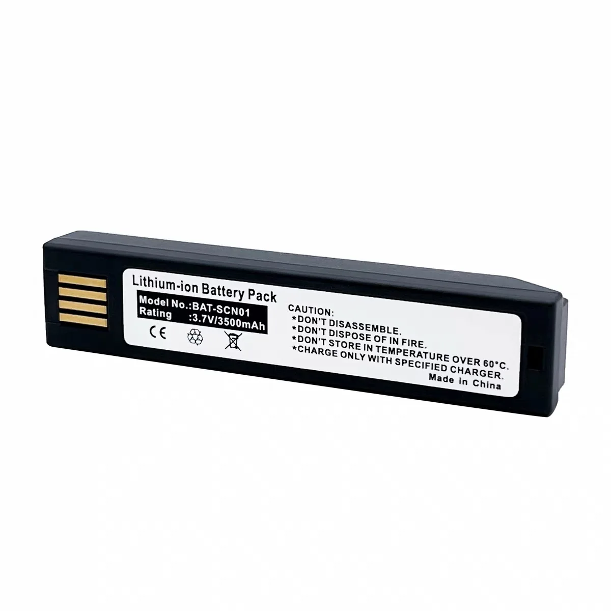 Brand New BAT‑SCN01 Lithium Battery For Honeywell 1202G 1902GHD GSR 1452G Wireless Barcode Scanner Replacement Power Parts 3.7V