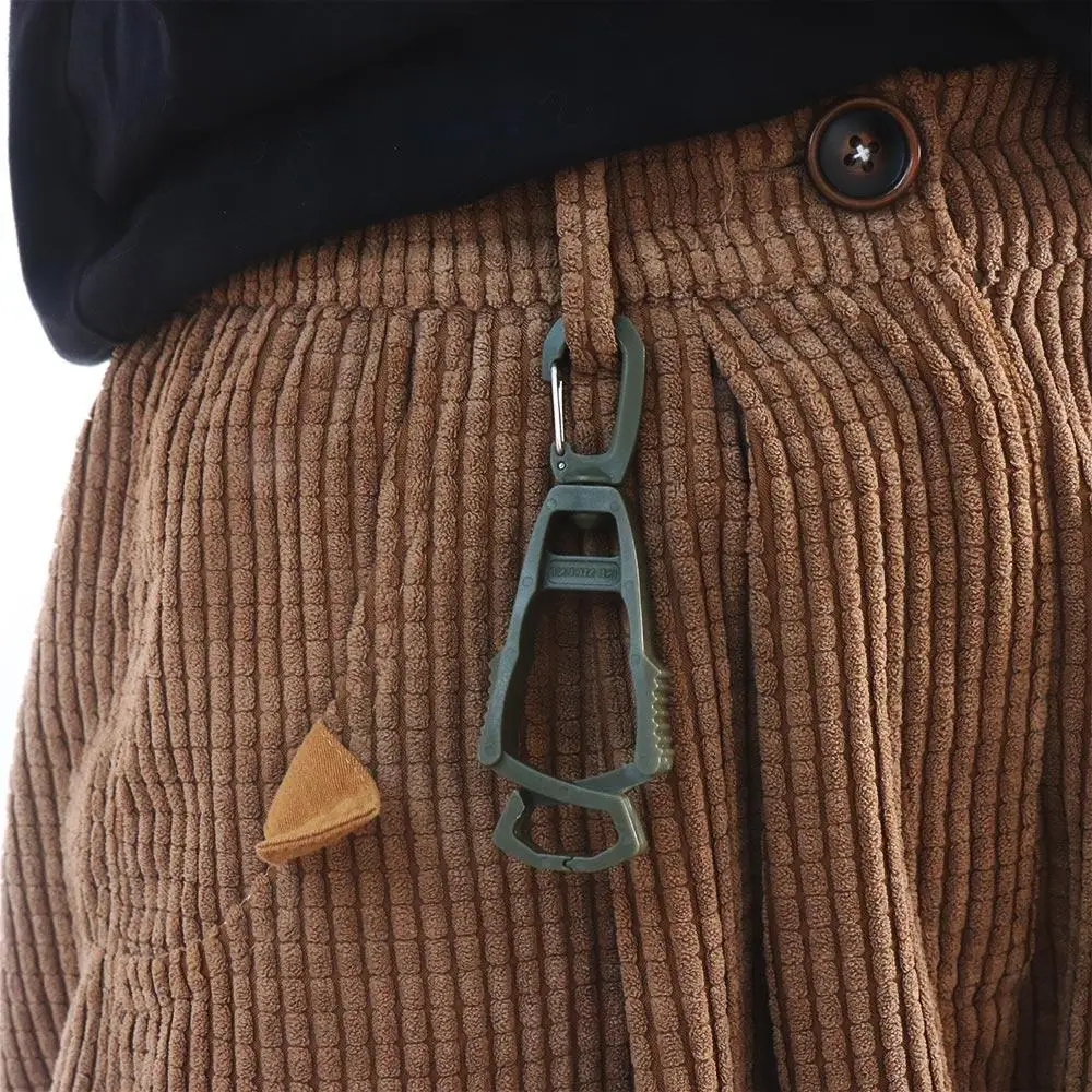 アウトドアツール グローブクリップホルダー ハンガー 多目的落下防止フック 多機能グローブクリップ プラスチック製安全装置